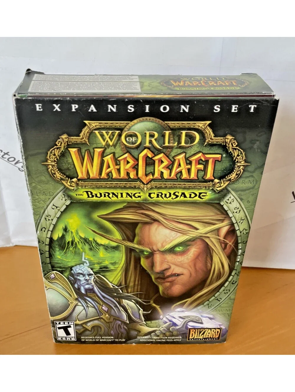 World of Warcraft Vanilla Jewel Case & The Burning Crusade PC Big Box Bundle Lot